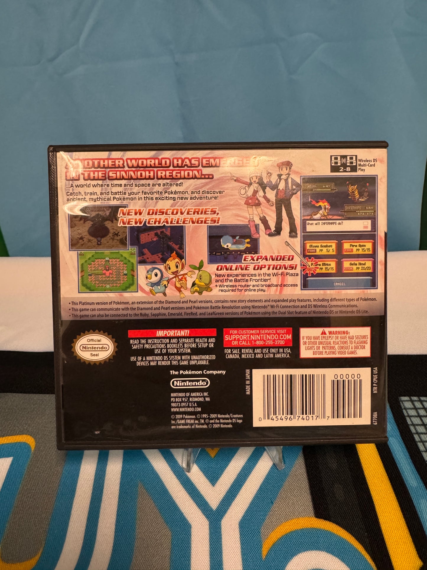 Pokemon Platinum Nintendo DS CIB!