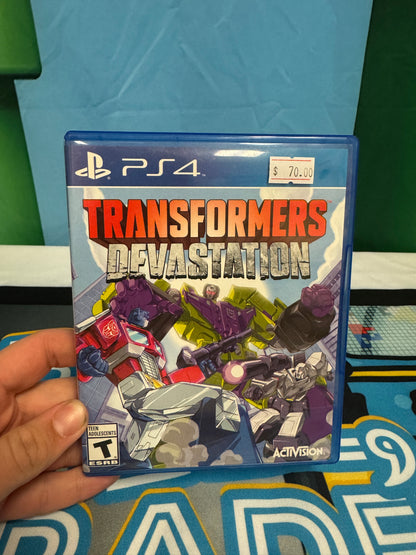 Transformers Devastation CIB PS4 Game!