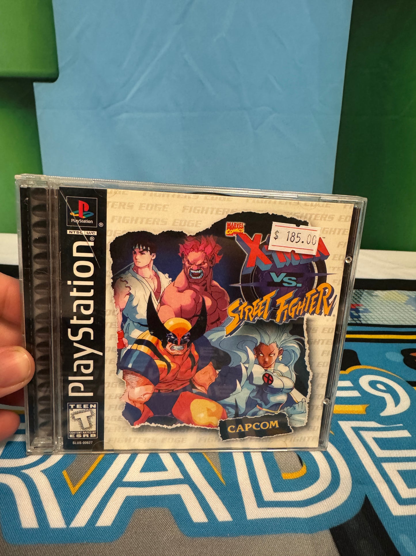 Xmen Vs Streetfighter CIB PS1 Game!