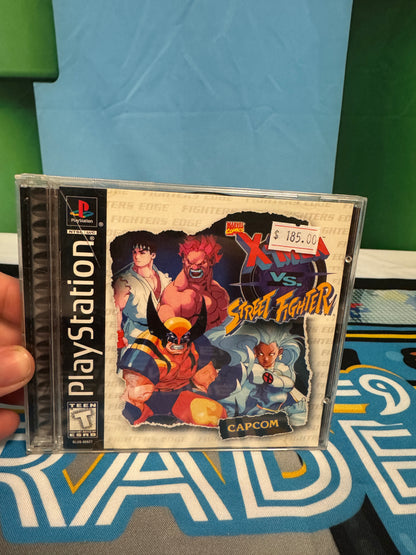 Xmen Vs Streetfighter CIB PS1 Game!