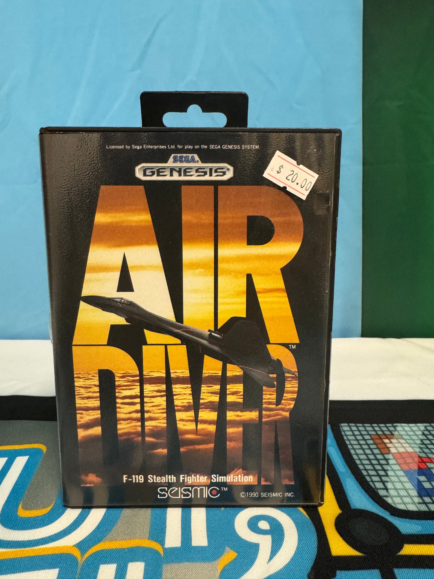 Air Diver CIB Sega Genesis Game!